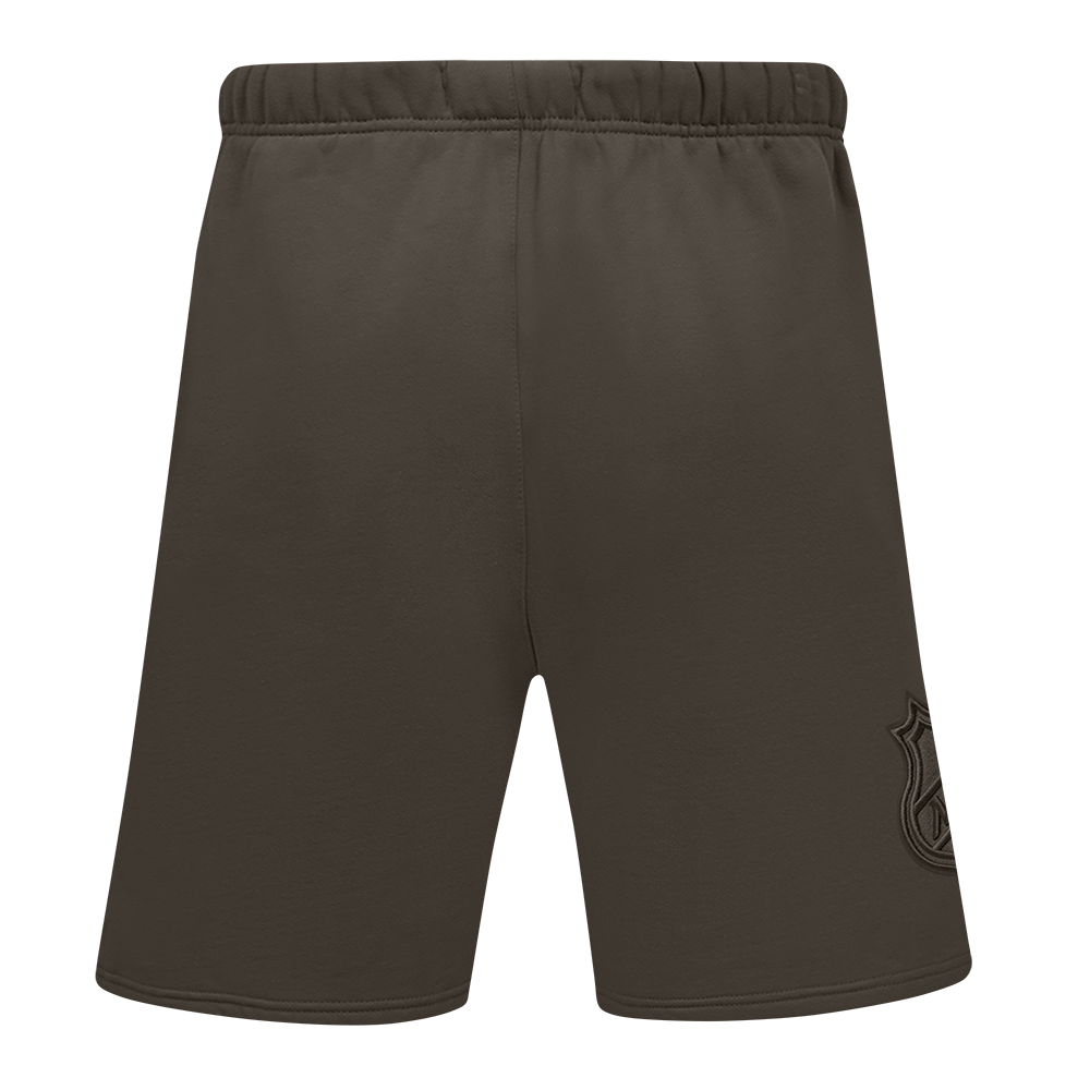 NHL CHICAGO BLACKHAWKS SHORT EN MOLLETON (TAUPE FONCÉ)