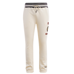 NHL CHICAGO BLACKHAWKS RETRO CLASSIC MEN'S FLC SWEATPANT (EGGSHELL/ BLACK)