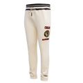NHL CHICAGO BLACKHAWKS RETRO CLASSIC MEN'S FLC SWEATPANT (EGGSHELL/ BLACK)