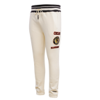 NHL CHICAGO BLACKHAWKS RETRO CLASSIC MEN'S FLC SWEATPANT (EGGSHELL/ BLACK)