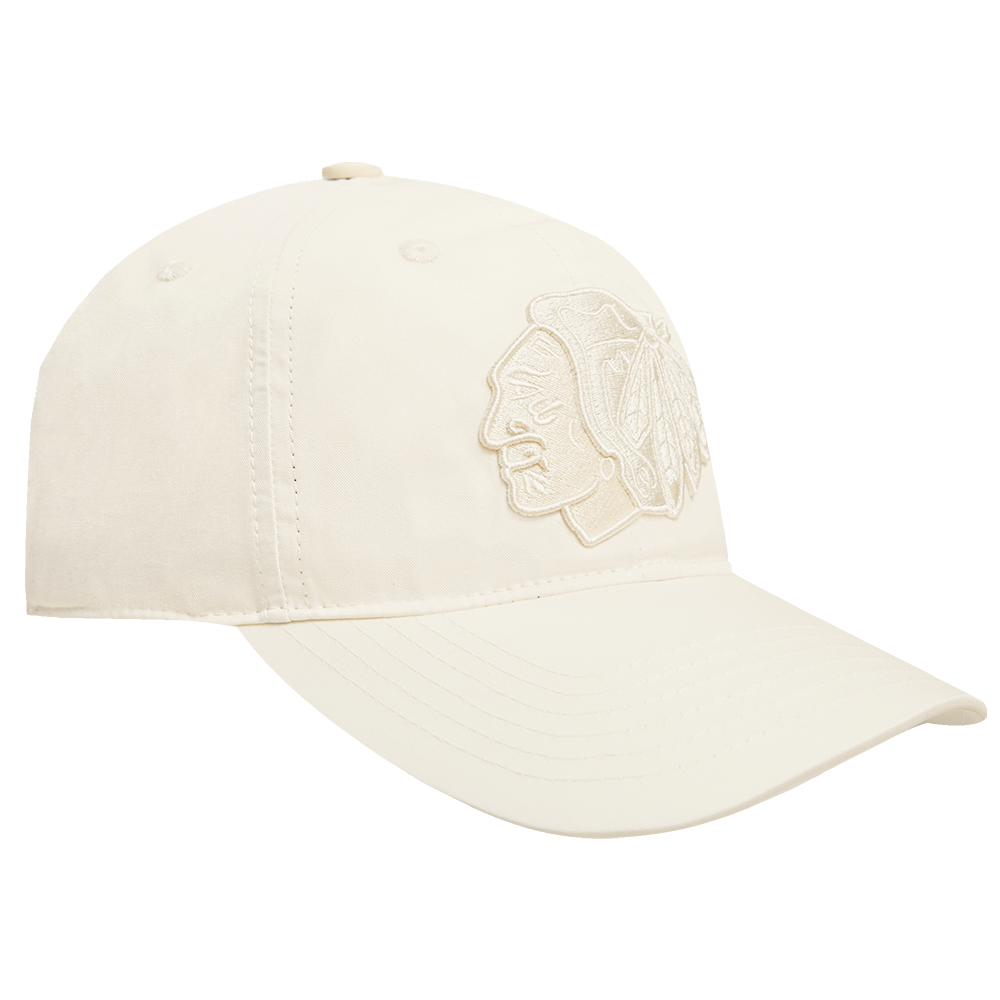 NHL CHICAGO BLACKHAWKS NEUTRAL DAD HAT (EGGSHELL)