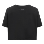NHL CHICAGO BLACKHAWKS RETRO CLASSIC T-SHIRT À COUPE CARRÉE POUR FEMME (NOIR)