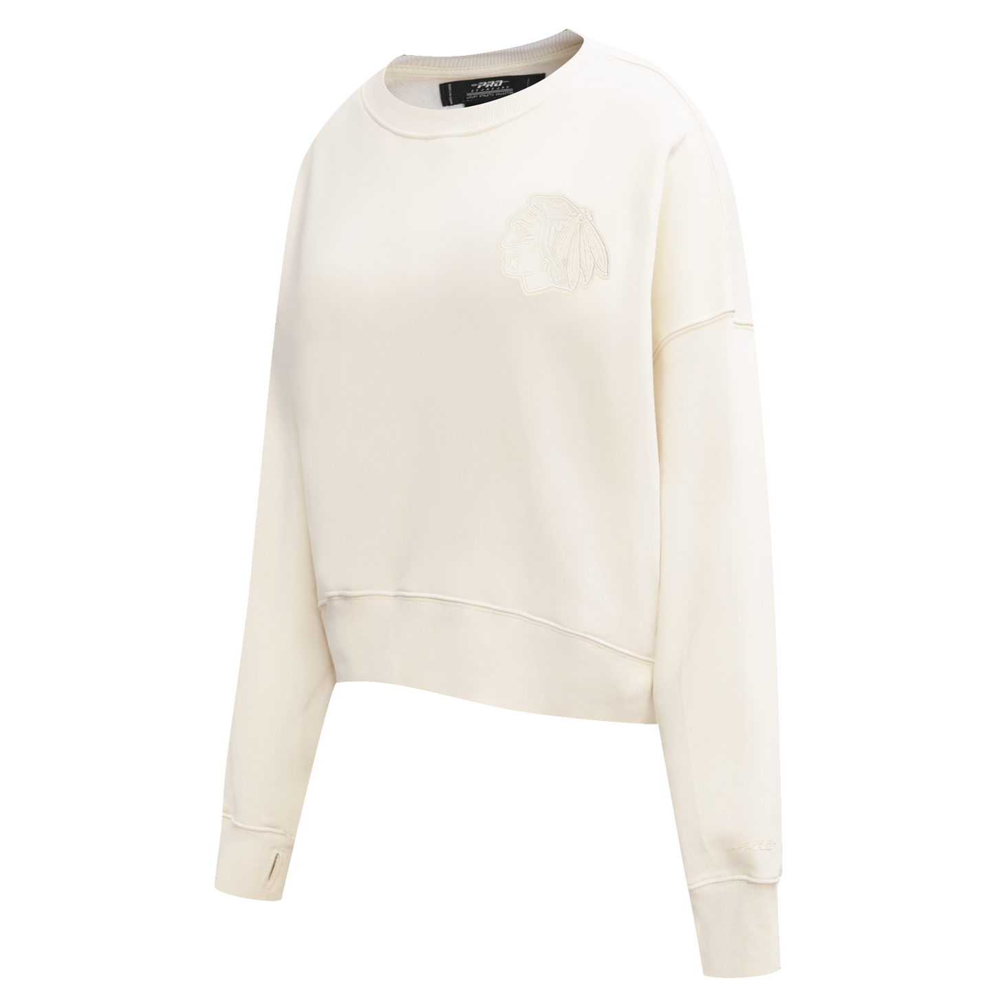 NHL CHICAGO BLACKHAWKS NEUTRAL WOMEN'S CREWNECK (EGGSHELL)