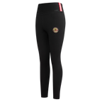 NHL CHICAGO BLACKHAWKS RETRO CLASSIC LEGGING EN JERSEY POUR FEMME (NOIR)