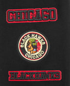 NHL CHICAGO BLACKHAWKS RETRO CLASSIC LEGGING EN JERSEY POUR FEMME (NOIR)