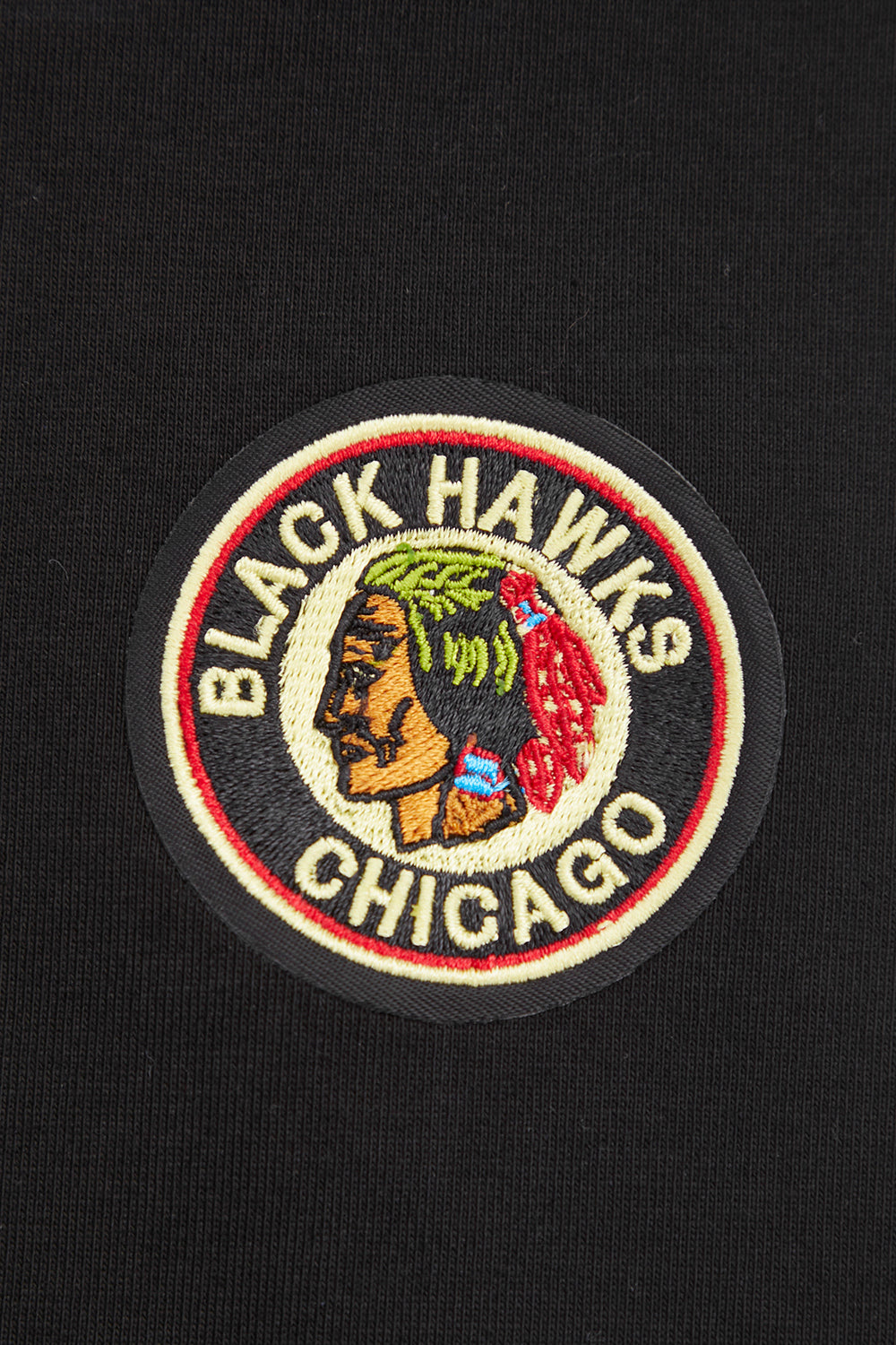 NHL CHICAGO BLACKHAWKS RETRO CLASSIC LEGGING EN JERSEY POUR FEMME (NOIR)