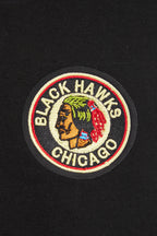 NHL CHICAGO BLACKHAWKS RETRO CLASSIC LEGGING EN JERSEY POUR FEMME (NOIR)