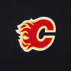 NHL CALGARY FLAMES CLASSIC WOMEN'S SJ BOXY TEE (BLACK)