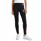 NHL CALGARY FLAMES CLASSIC LEGGING EN JERSEY POUR FEMME (NOIR)
