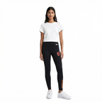 NHL CALGARY FLAMES CLASSIC LEGGING EN JERSEY POUR FEMME (NOIR)