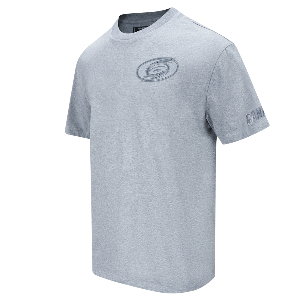 NHL CAROLINA HURRICANES NEUTRAL MEN'S CJ DROP SHOULDER TEE (DARK HEATHER GRAY)