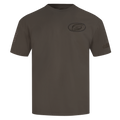 NHL CAROLINA HURRICANES NEUTRAL T-SHIRT EN JERSEY DE COTON À ÉPAULES TOMBANTES POUR HOMME (TAUPE FONCÉ)