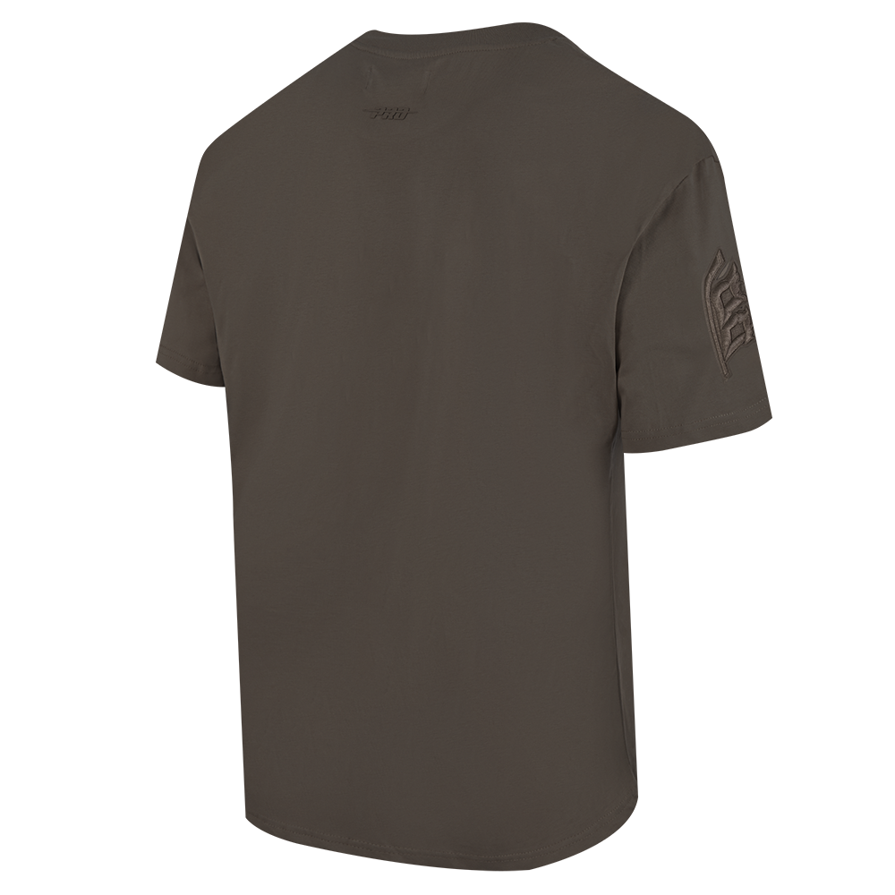 NHL CAROLINA HURRICANES NEUTRAL T-SHIRT EN JERSEY DE COTON À ÉPAULES TOMBANTES POUR HOMME (TAUPE FONCÉ)
