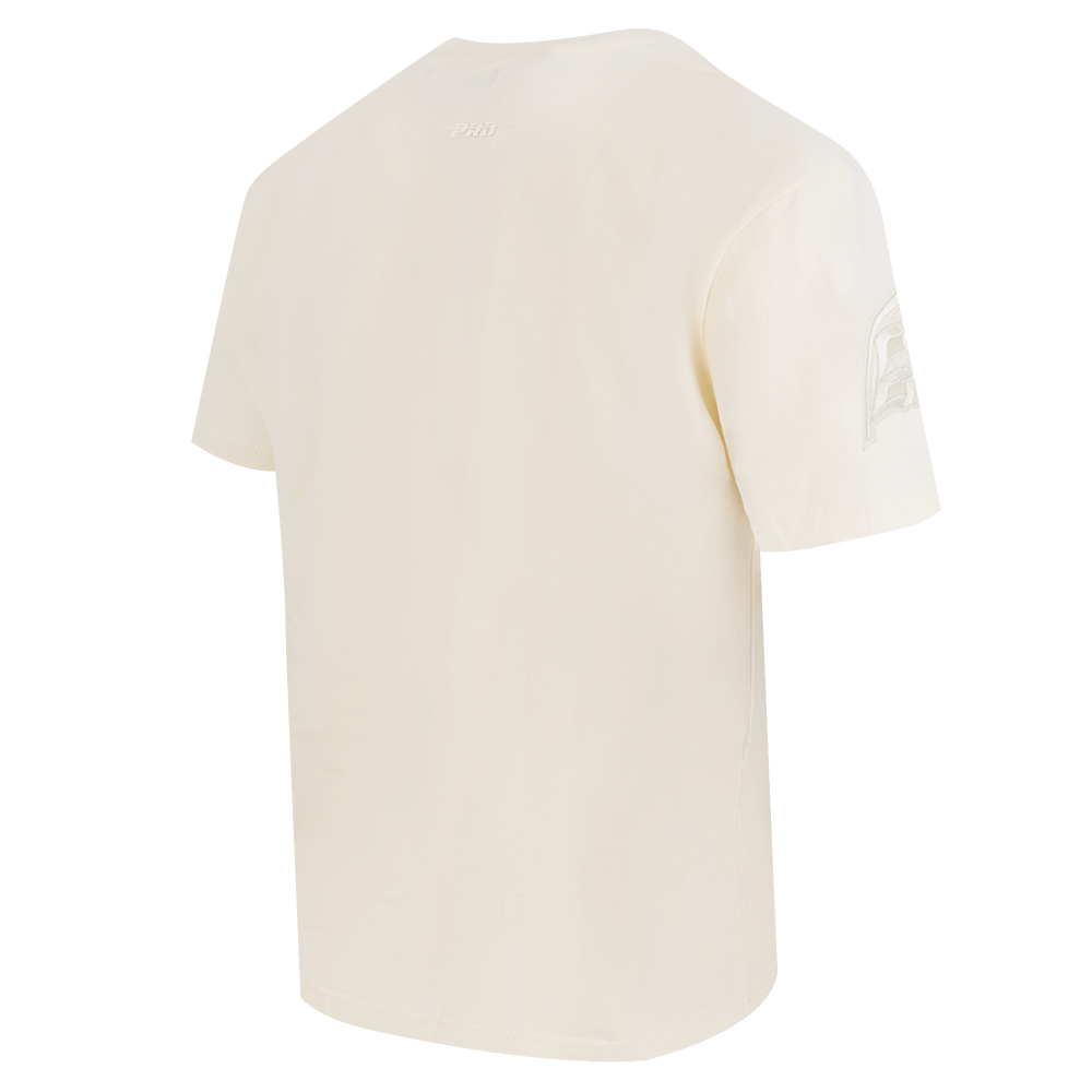 NHL CAROLINA HURRICANES NEUTRAL T-SHIRT EN JERSEY DE COTON À ÉPAULES TOMBANTES POUR HOMME (COQUILLE D'ŒUF)