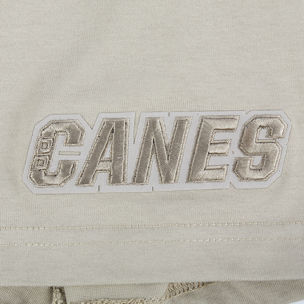 NHL CAROLINA HURRICANES NEUTRAL MEN'S  CJ DROP SHOULDER TEE (TAUPE)