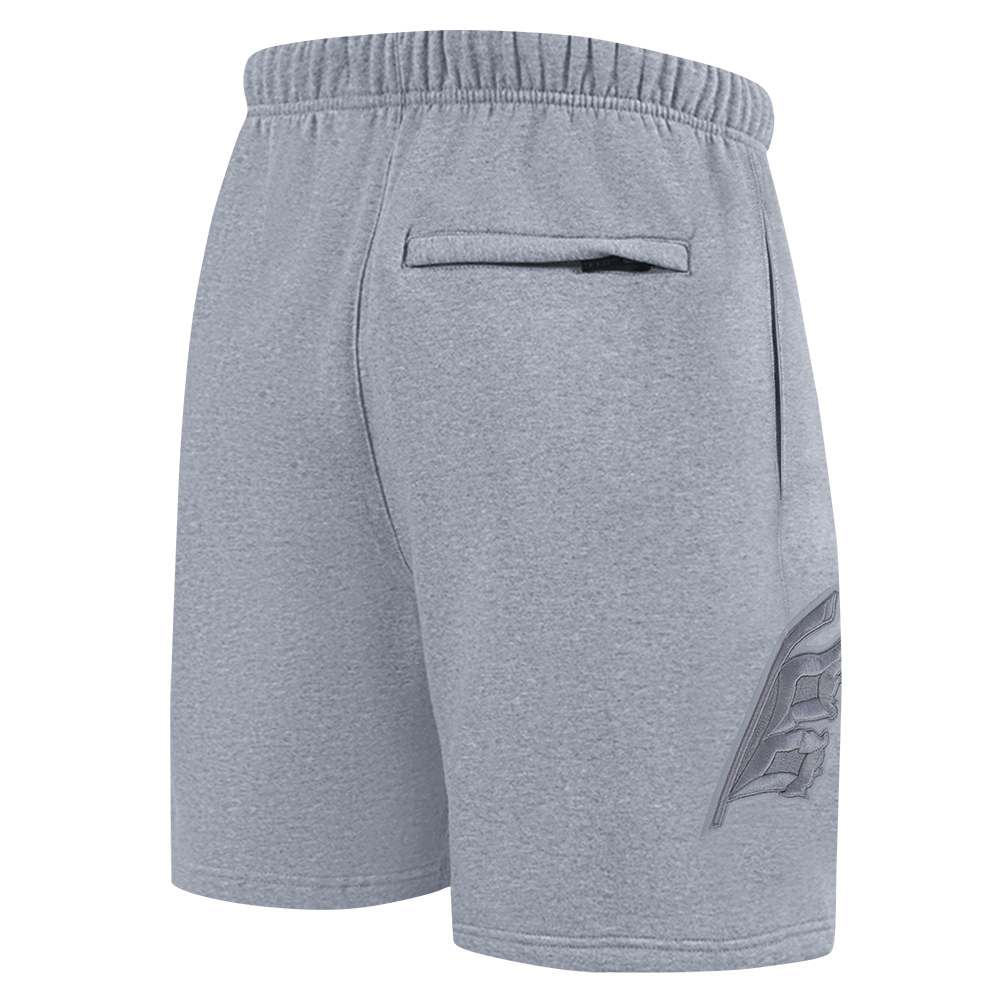 NHL CAROLINA HURRICANES NEUTRAL SHORT EN MOLLETON POUR HOMME POUR HOMME (GRIS CHINÉ FONCÉ)
