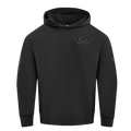 NHL CAROLINA HURRICANES NEUTRAL CHANDAIL À CAPUCHON EN MOLLETON À ÉPAULES TOMBANTES POUR HOMME (NOIR)