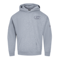 NHL CAROLINA HURRICANES NEUTRAL MEN'S DROP SHOULDER FLC PO HOODIE (DARK HEATHER GRAY)