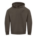 NHL CAROLINA HURRICANES NEUTRAL MEN'S  DROP SHOULDER FLC PO HOODIE (DARK TAUPE)