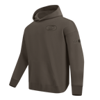 NHL CAROLINA HURRICANES NEUTRAL MEN'S  DROP SHOULDER FLC PO HOODIE (DARK TAUPE)