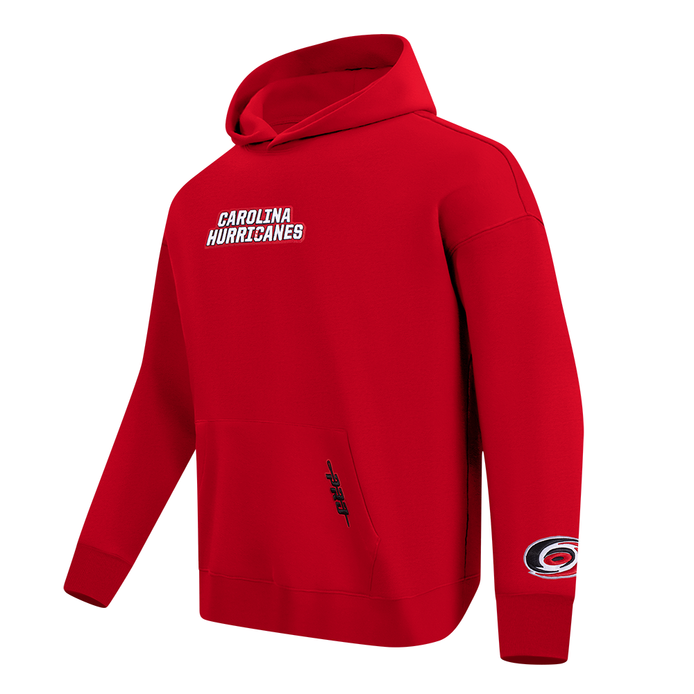 NHL CAROLINA HURRICANES WINGSPAN CHANDAIL À CAPUCHON POUR HOMME (ROUGE)