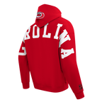 NHL CAROLINA HURRICANES WINGSPAN CHANDAIL À CAPUCHON POUR HOMME (ROUGE)