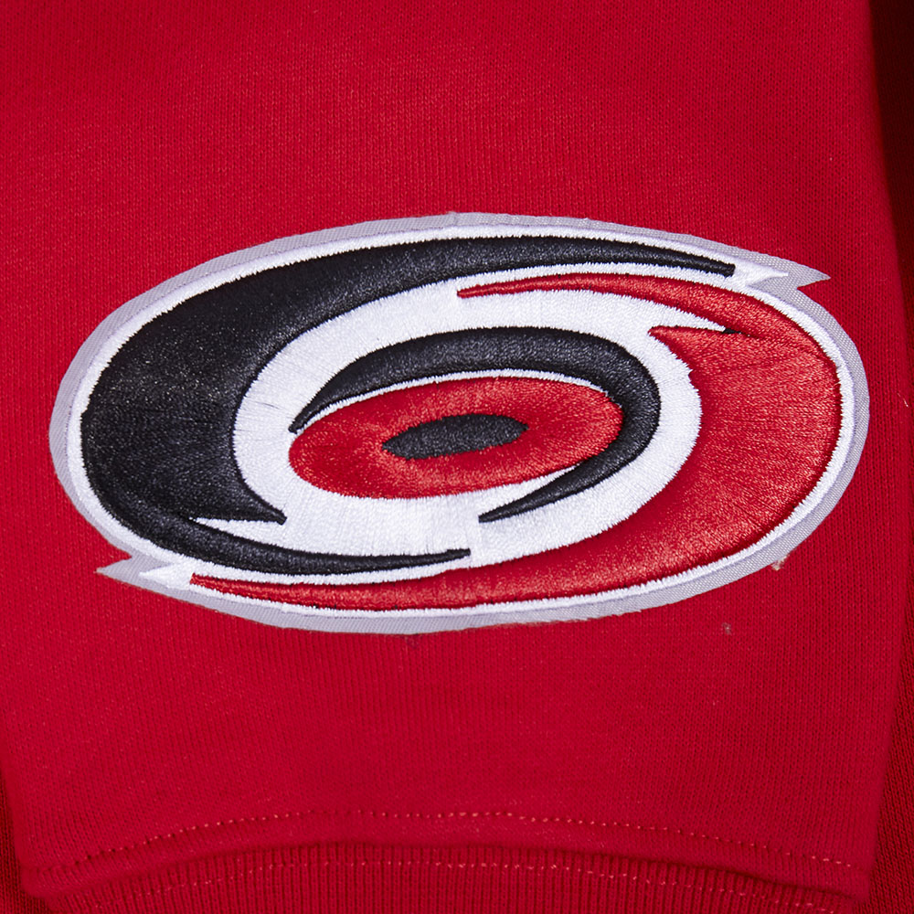 NHL CAROLINA HURRICANES WINGSPAN CHANDAIL À CAPUCHON POUR HOMME (ROUGE)
