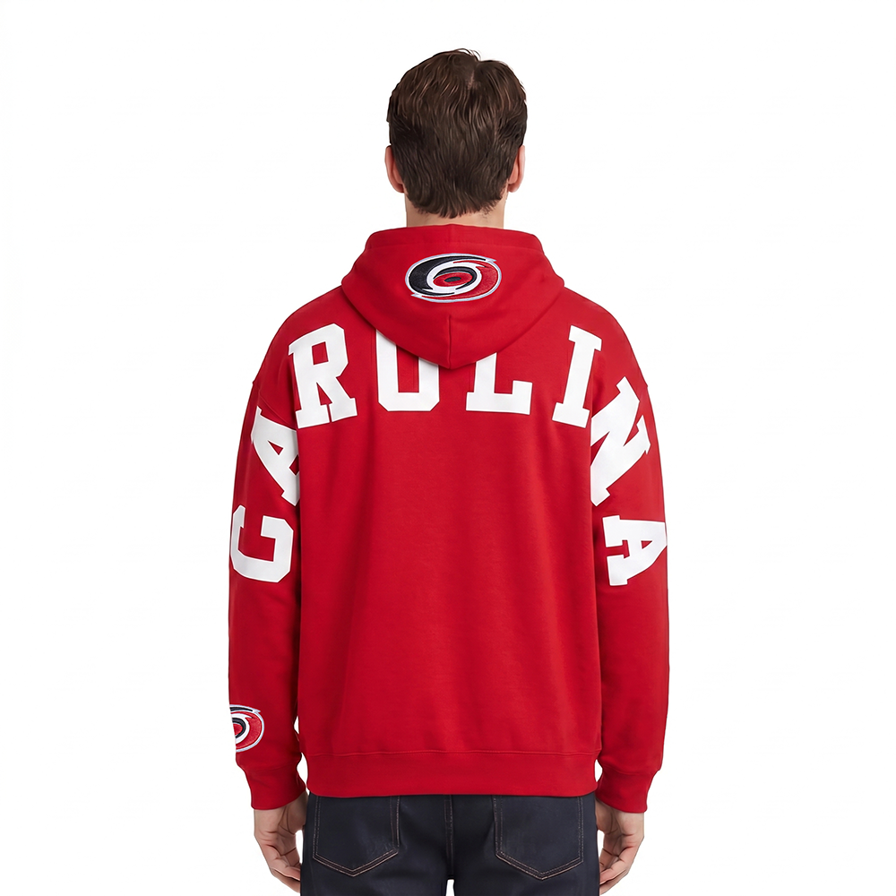 NHL CAROLINA HURRICANES WINGSPAN MEN'S SWEATSHIRT (RED)