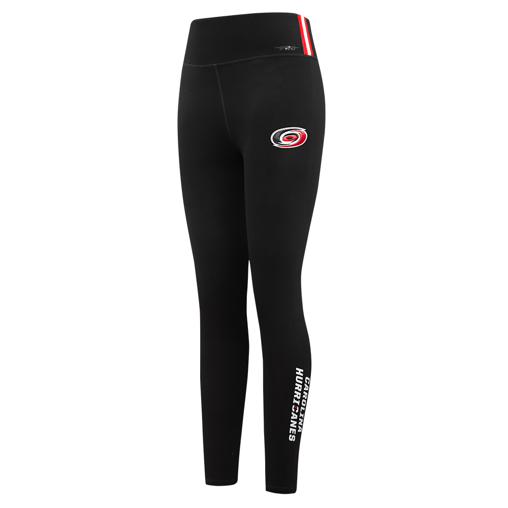 NHL CAROLINA HURRICANES CLASSIC WOMEN'S HW JERSEY LEGGING (BLACK)