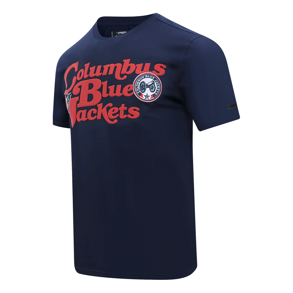 NHL COLUMBUS BLUE JACKETS SOUVENIR MEN'S SJ TEE (MIDNIGHT NAVY)