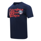 NHL COLUMBUS BLUE JACKETS SOUVENIR MEN'S SJ TEE (MIDNIGHT NAVY)