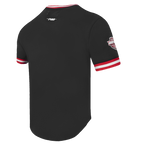 NHL DETROIT RED WINGS CLASSIC CHENILLE MEN'S DK TEE (BLACK/RED)