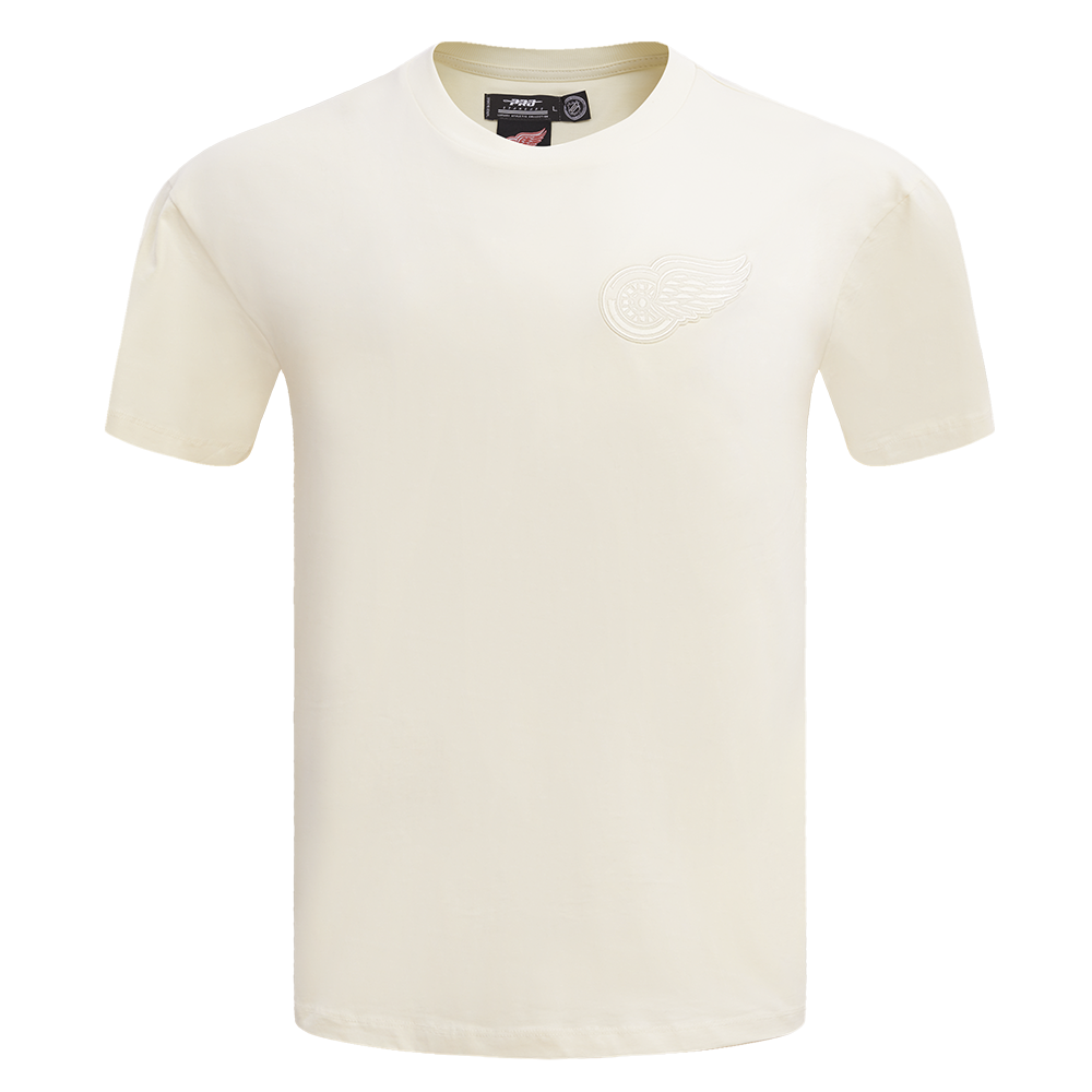NHL DETROIT RED WINGS NEUTRAL MEN'S  CJ DROP SHOULDER TEE (EGGSHELL)