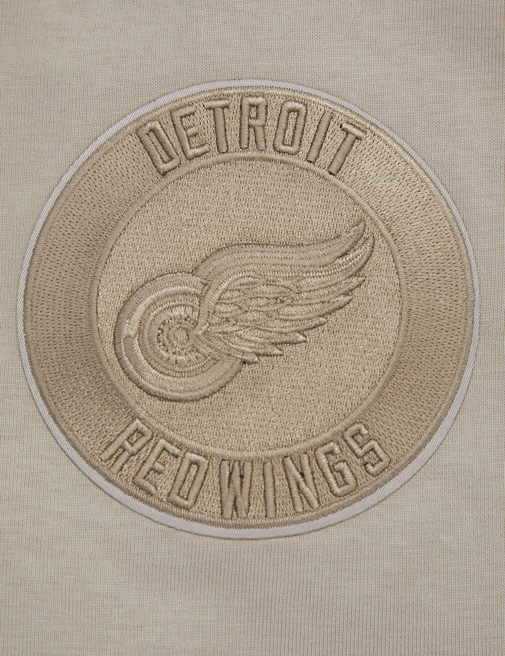 NHL DETROIT RED WINGS NEUTRAL MEN'S  CJ DROP SHOULDER TEE (TAUPE)