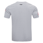 NHL DETROIT RED WINGS SCRIPT TAIL MEN'S SJ TEE (HEATHER GREY)