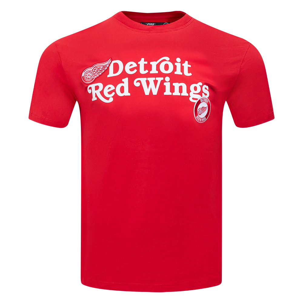 NHL DETROIT RED WINGS SOUVENIR MEN'S SJ TEE (RED)