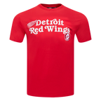 NHL DETROIT RED WINGS SOUVENIR MEN'S SJ TEE (RED)