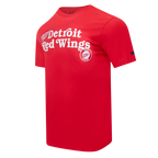 NHL DETROIT RED WINGS SOUVENIR MEN'S SJ TEE (RED)