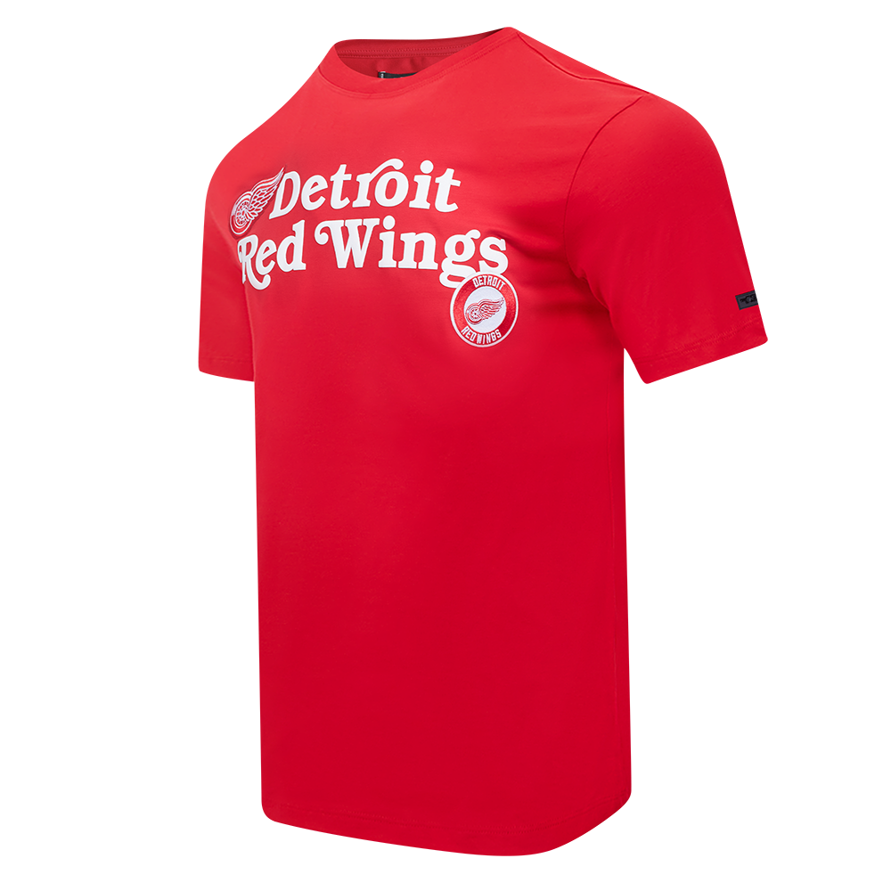 NHL DETROIT RED WINGS SOUVENIR MEN'S SJ TEE (RED)