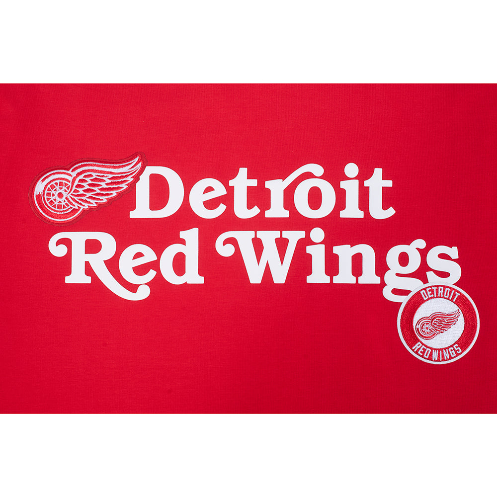 NHL DETROIT RED WINGS SOUVENIR MEN'S SJ TEE (RED)