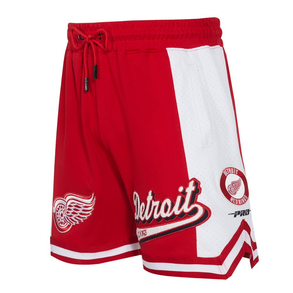 NHL DETROIT RED WINGS SCRIPT TAIL MEN'S DK 2.0 SHORT (RED)