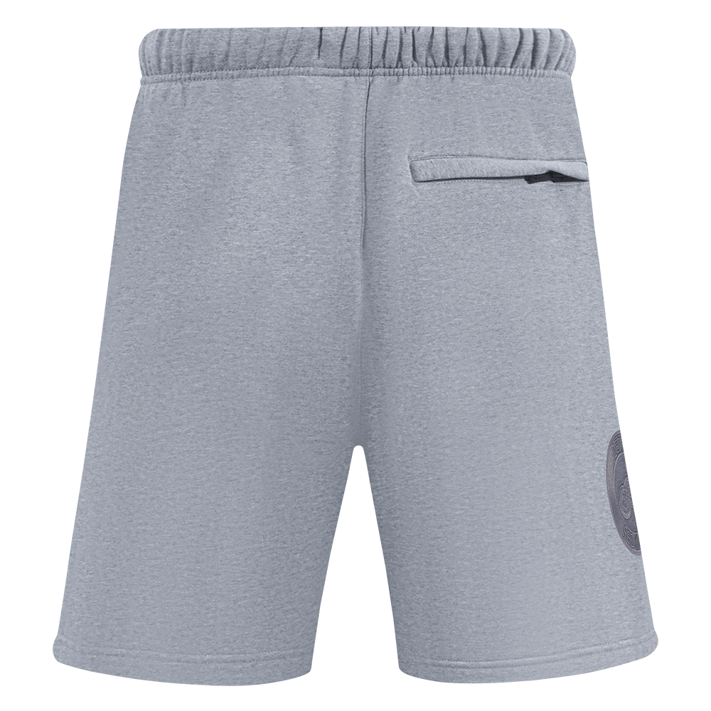 NHL DETROIT RED WINGS NEUTRAL SHORT EN MOLLETON POUR HOMME POUR HOMME (GRIS CHINÉ FONCÉ)