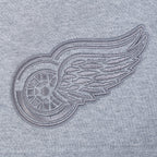 NHL DETROIT RED WINGS NEUTRAL SHORT EN MOLLETON POUR HOMME POUR HOMME (GRIS CHINÉ FONCÉ)