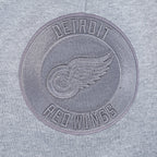 NHL DETROIT RED WINGS NEUTRAL SHORT EN MOLLETON POUR HOMME POUR HOMME (GRIS CHINÉ FONCÉ)