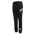NHL DETROIT RED WINGS CLASSIC CHENILLE MEN'S DK JOGGER (BLACK)