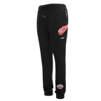 NHL DETROIT RED WINGS CLASSIC CHENILLE MEN'S DK JOGGER (BLACK)