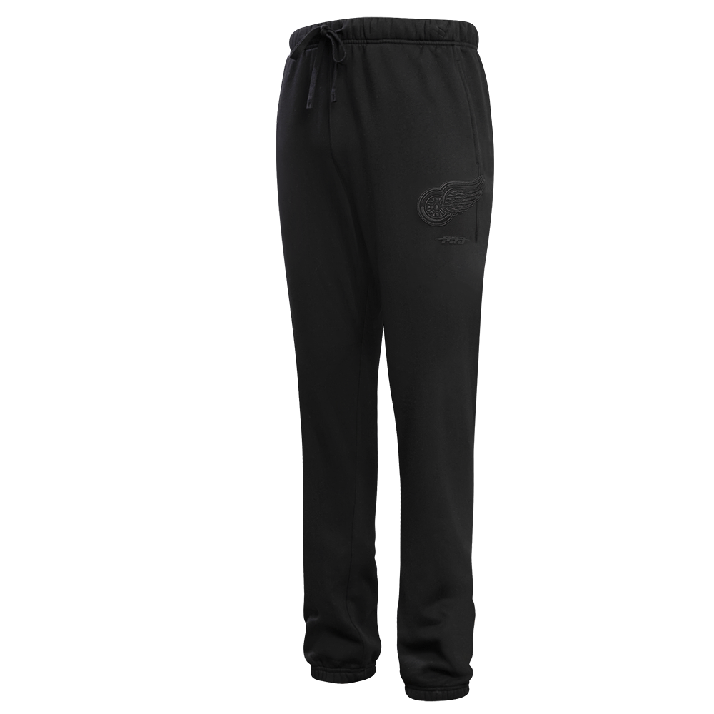 NHL DETROIT RED WINGS NEUTRAL PANTALON OUATÉ EN MOLLETON POUR HOMME (NOIR)