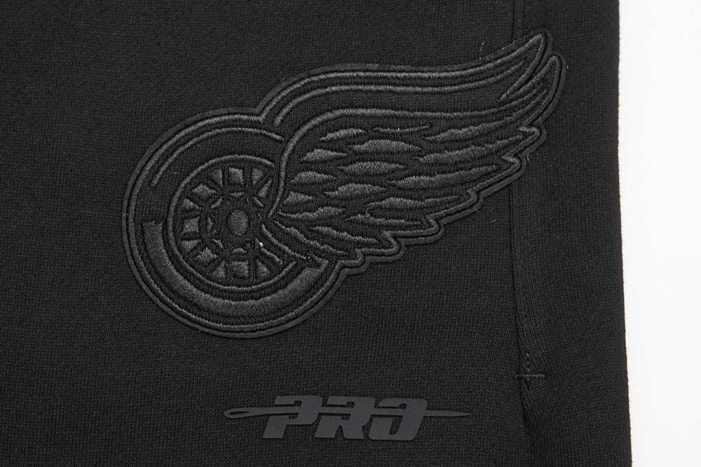 NHL DETROIT RED WINGS NEUTRAL PANTALON OUATÉ EN MOLLETON POUR HOMME (NOIR)