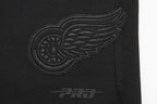 NHL DETROIT RED WINGS NEUTRAL PANTALON OUATÉ EN MOLLETON POUR HOMME (NOIR)