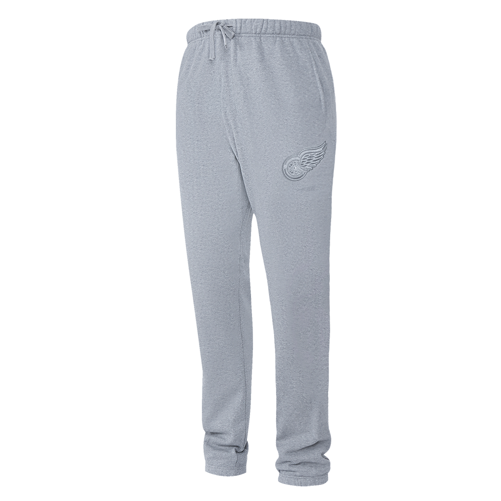 NHL DETROIT RED WINGS NEUTRAL MEN'S FLC SWEATPANT (DARK HEATHER GRAY)